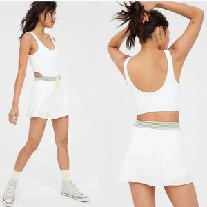 OFFLINE By Aerie Ribbed Cut Out Athletic Tennis Skort Dress